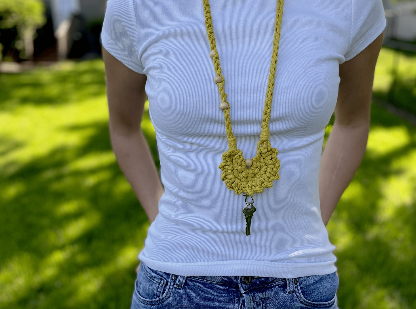 Summer Market Lanyard - Crochet Pattern