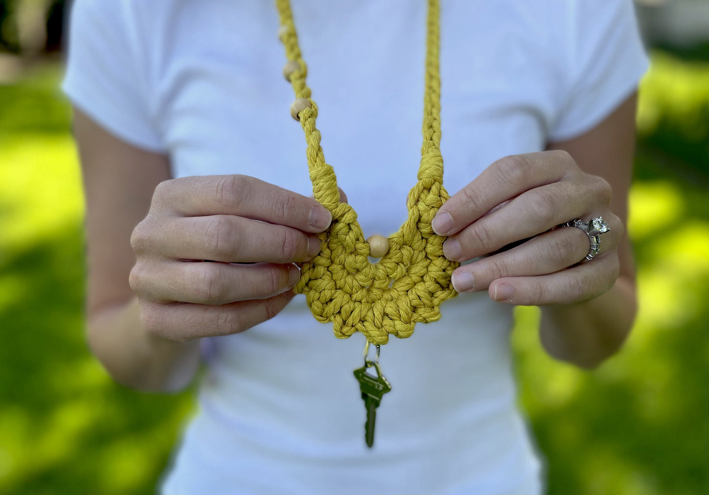 Summer Market Lanyard - Crochet Pattern