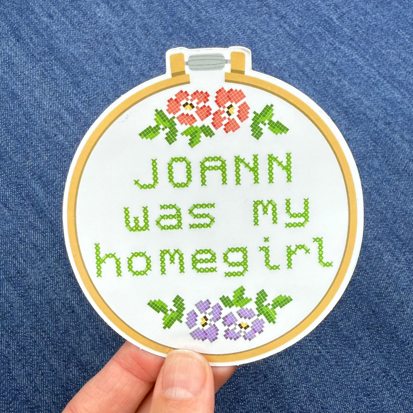 Joann Cross Stitch - Sticker