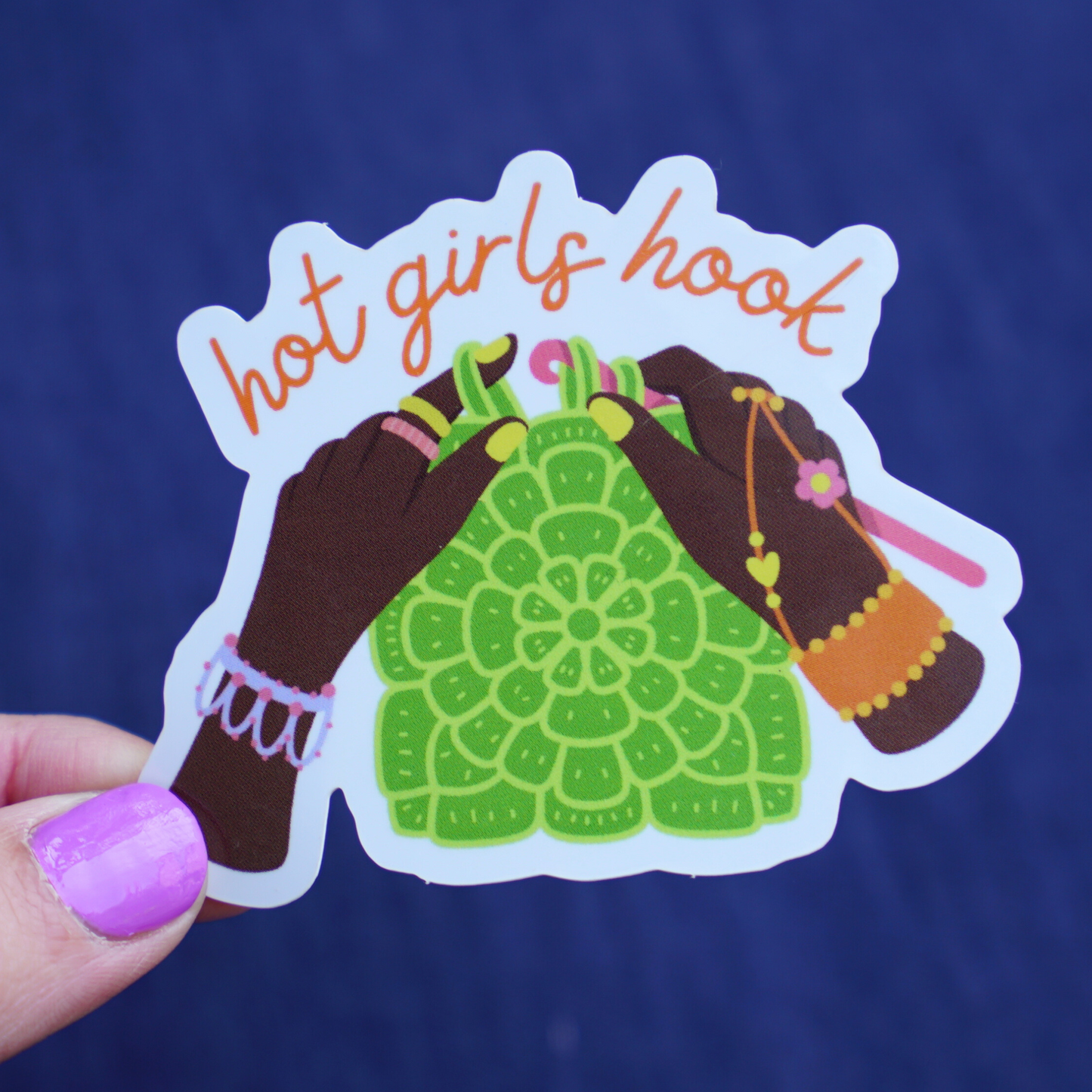 Hot Girls Hook - Sticker