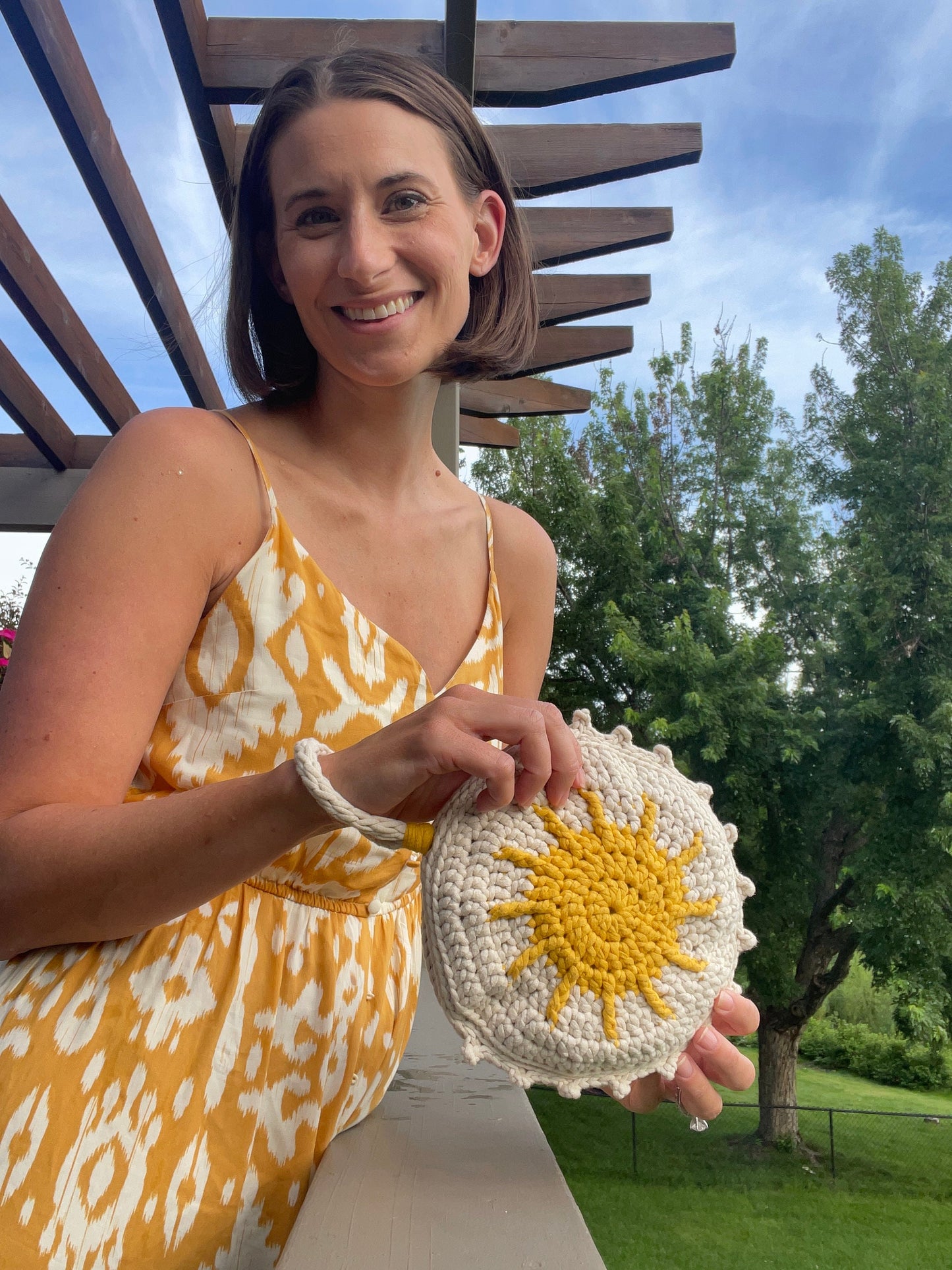 The Sunny Wristlet - Crochet Pattern