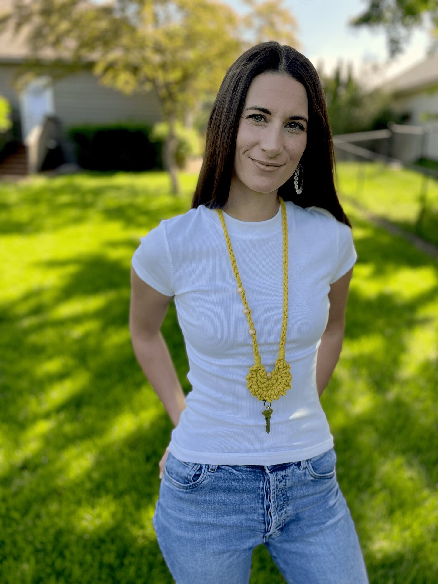 Summer Market Lanyard - Crochet Pattern