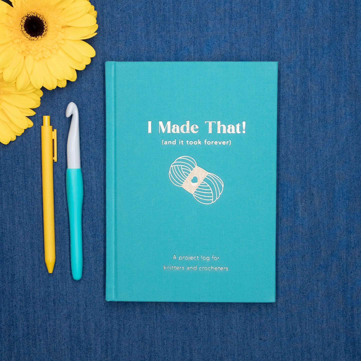 *PRE-ORDER* - Project Log for Knitters + Crocheters
