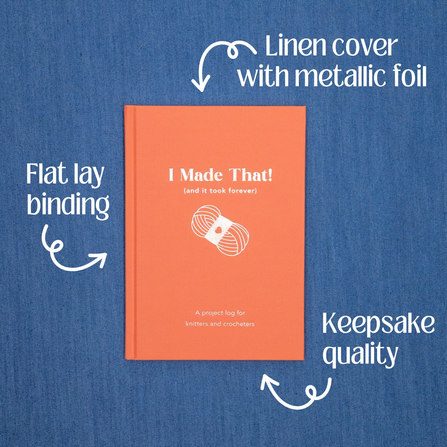 *PRE-ORDER* - Project Log for Knitters + Crocheters
