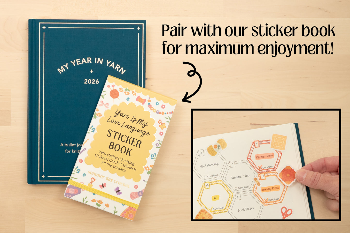 My Year in Yarn 2026 - A Journal + Project Log