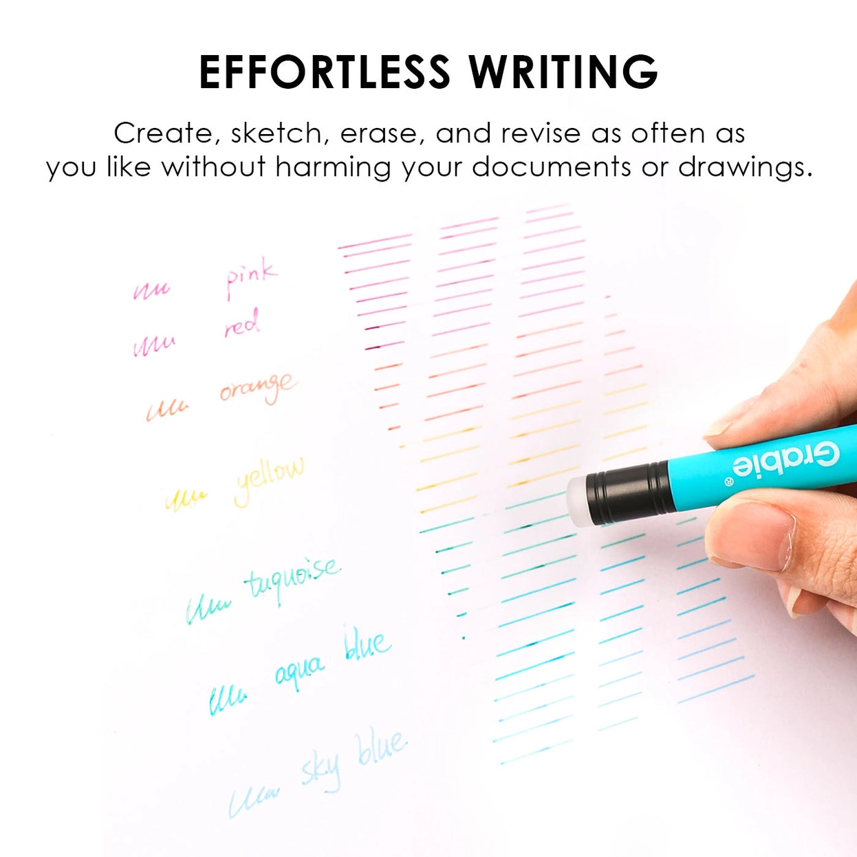 Erasable Gel Pens by Grabie