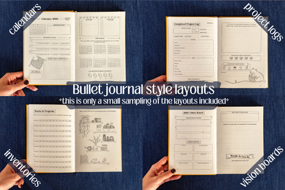 My Year in Yarn - A Journal + Project Log