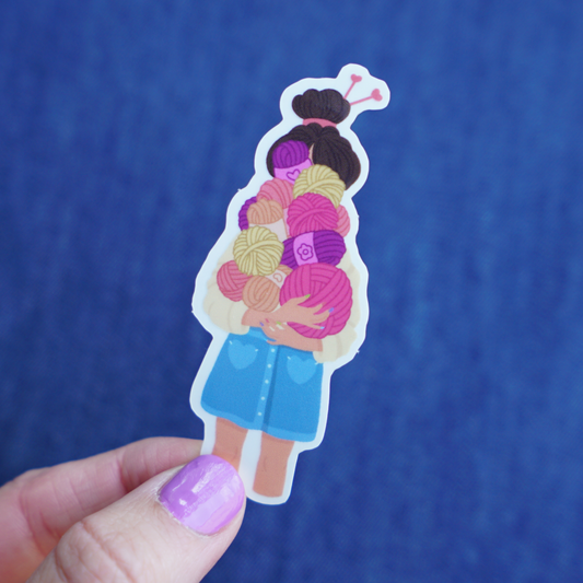 Yarn Gal - Sticker
