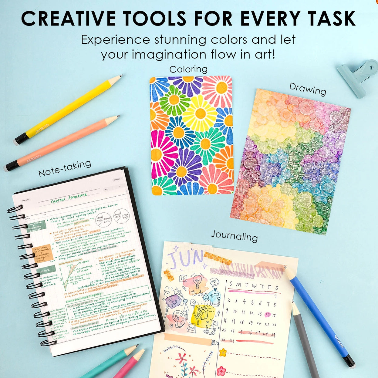 Erasable Gel Pens by Grabie