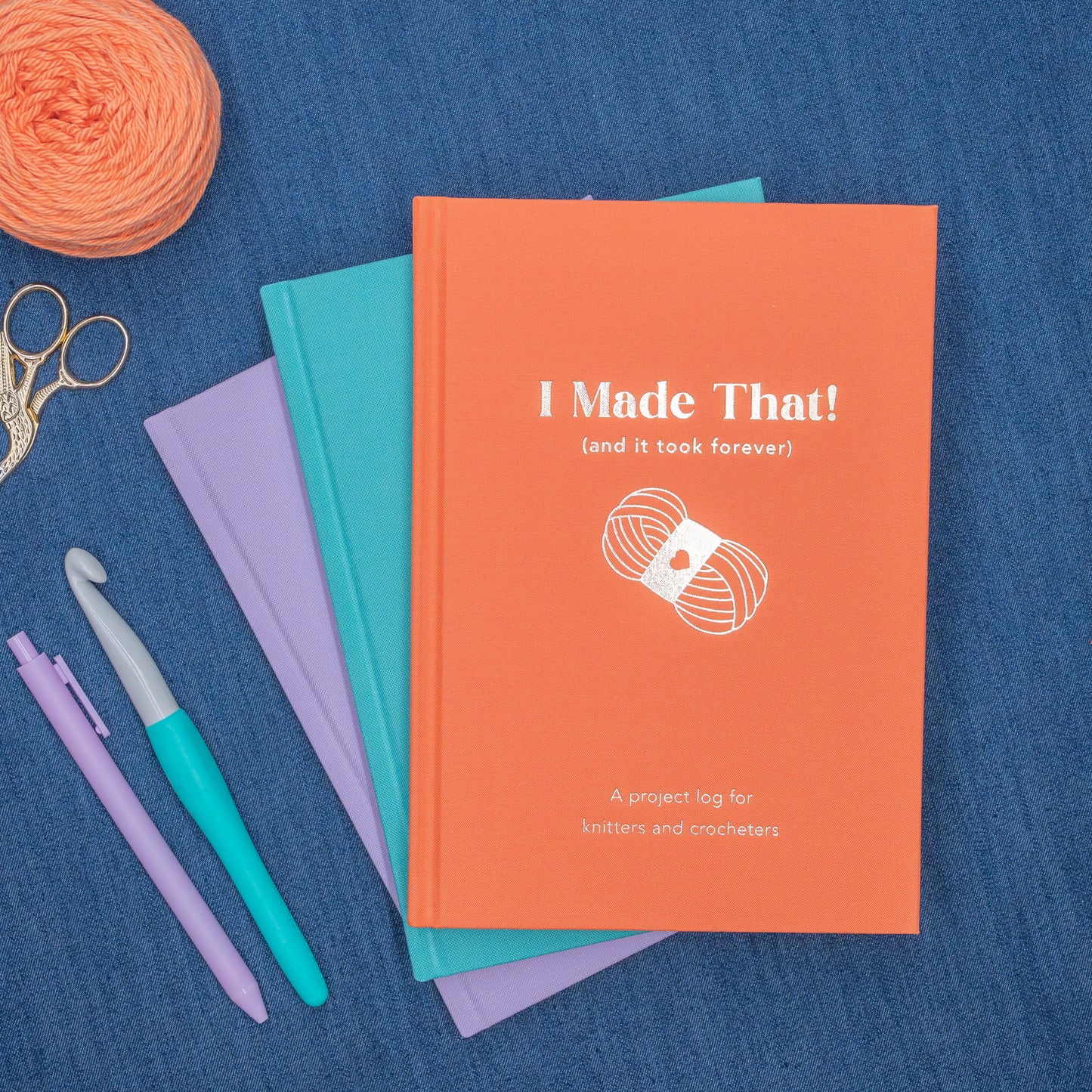 *PRE-ORDER* - Project Log for Knitters + Crocheters