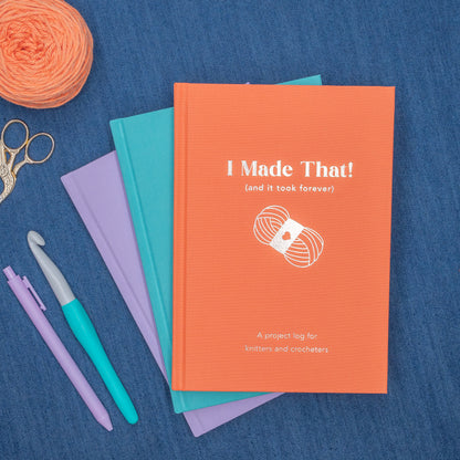*PRE-ORDER* - Project Log for Knitters + Crocheters