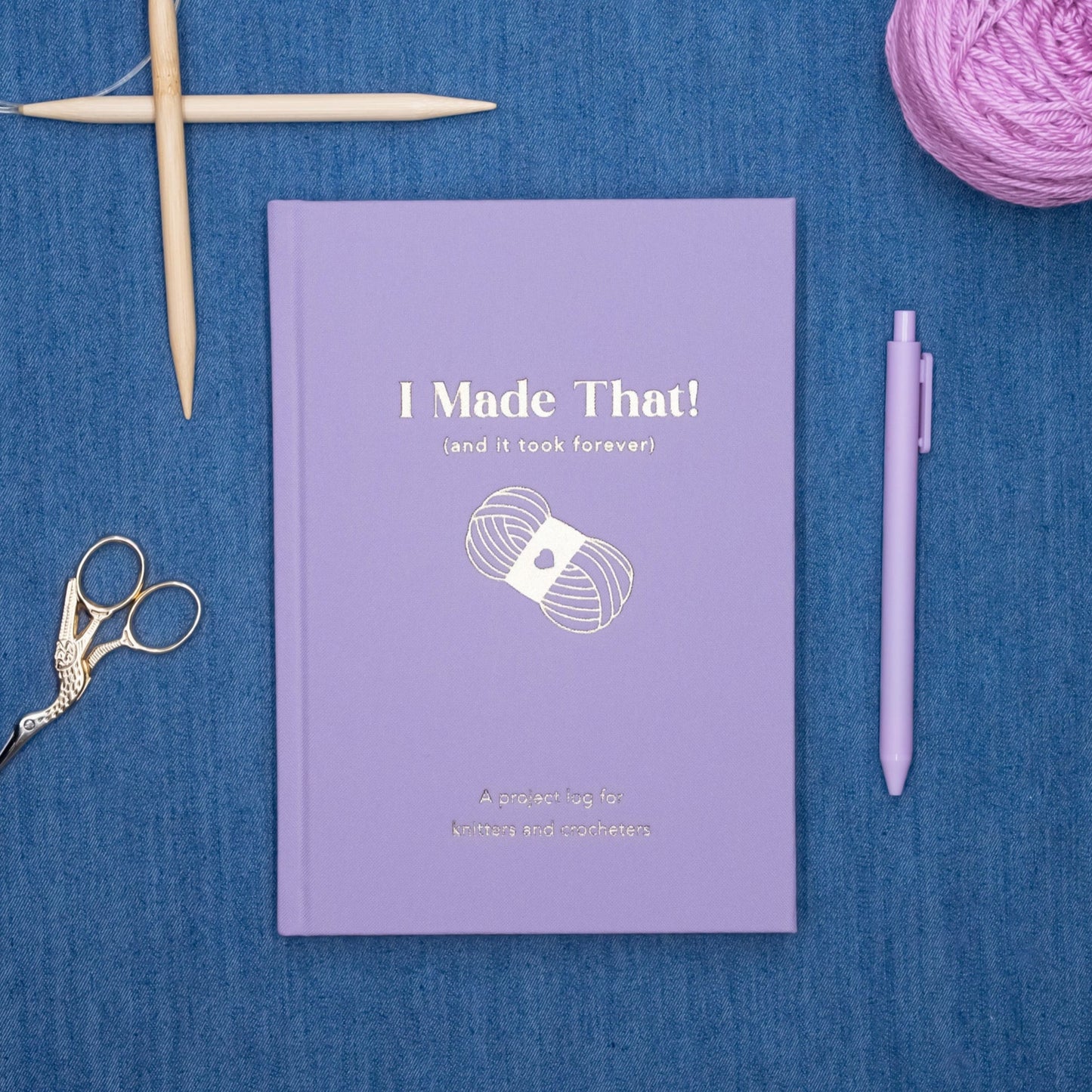 *PRE-ORDER* - Project Log for Knitters + Crocheters