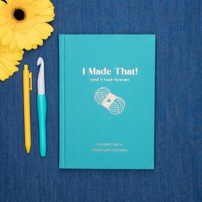 *PRE-ORDER* - Project Log for Knitters + Crocheters
