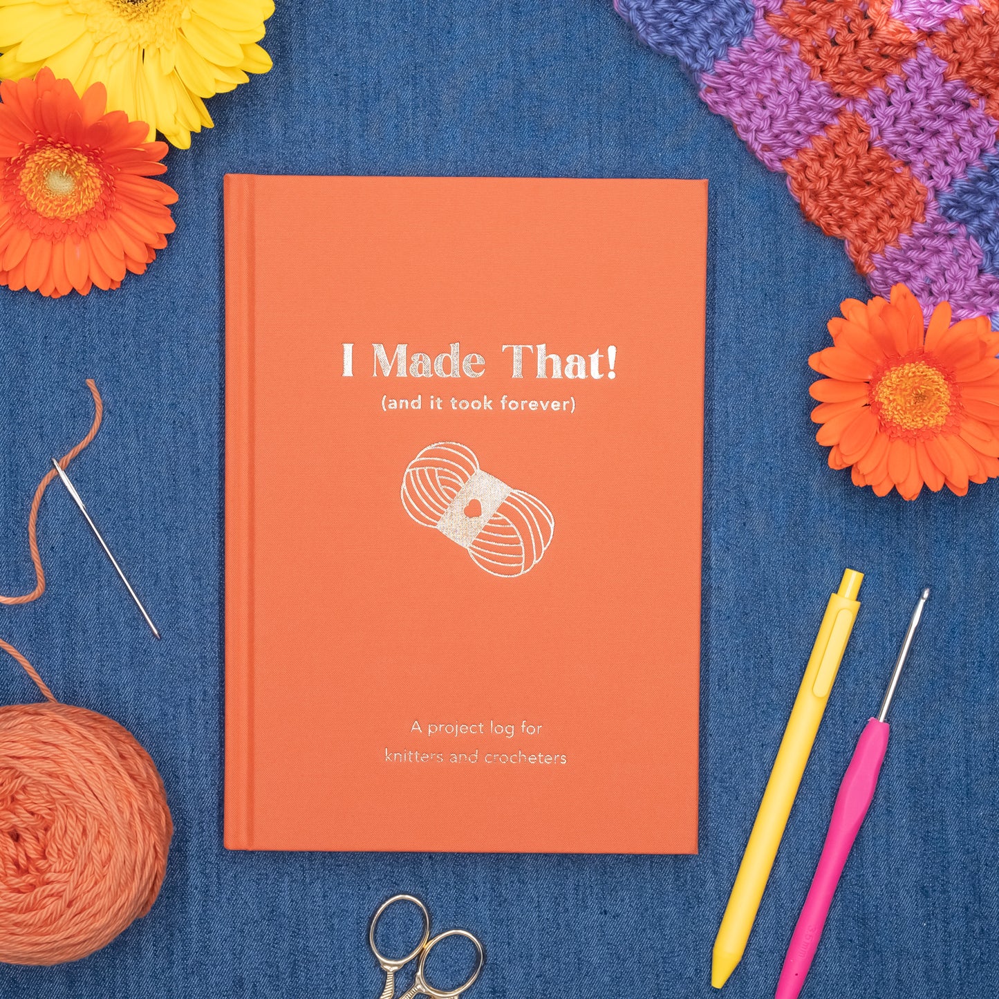 *PRE-ORDER* - Project Log for Knitters + Crocheters