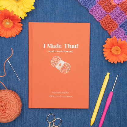 *PRE-ORDER* - Project Log for Knitters + Crocheters