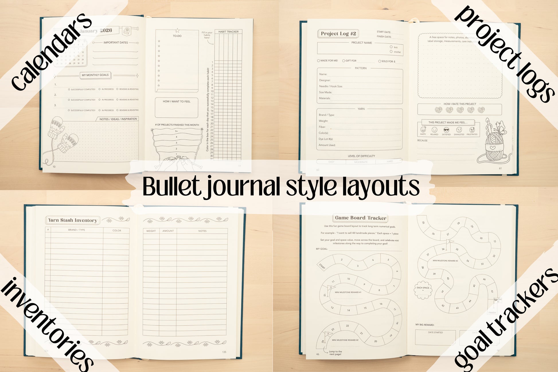 My Year in Yarn 2026 - A Journal + Project Log